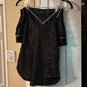 Victoria secret silky black pajama set size small NWT new with tags, never worn